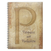 Voortgangsrapport niet-perfecte weergave notitieboek (Voorkant)