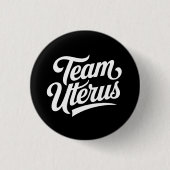 Voortplantingsrechten team uterus ronde button 3,2 cm (Voorkant)