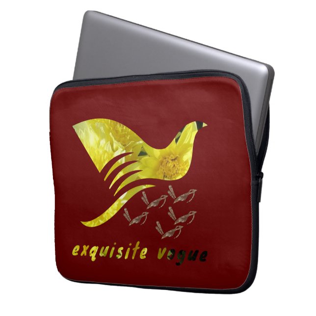 voortreffelijke vogue laptop sleeve (Voorkant Links)