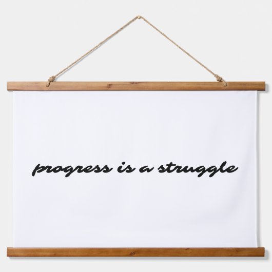 Voortschrijdend hout met wandbekleding hangend wandkleed (Voorkant)