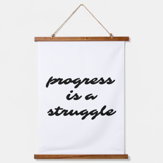 Voortschrijdend hout met wandbekleding hangend wandkleed (Voorkant)