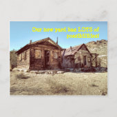 Voortuin Mogelijkheden Grappige adreswijziging Aankondigingskaart (Voorkant)