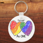 Vooruit als één sleutelhanger (Voorkant)