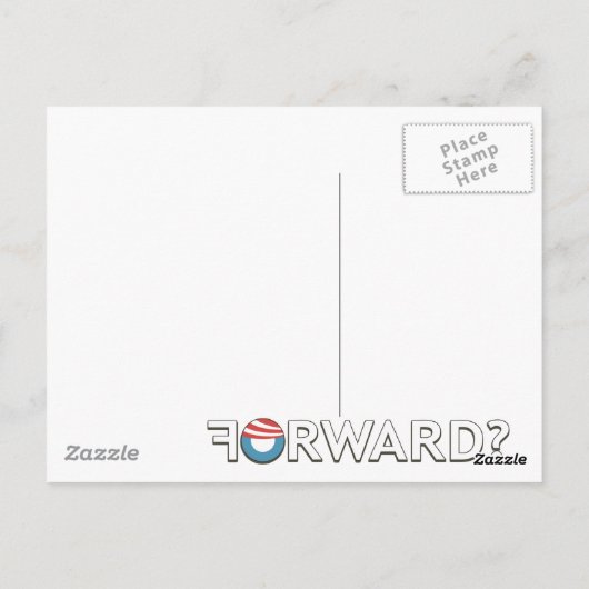 Vooruit? Briefkaart (Achterkant)