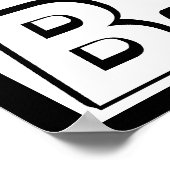 Vooruit: De nieuwe achteruit! Poster (Hoek)