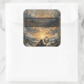 Vooruit geleefd — Kierkegaard Sticker (Tas)