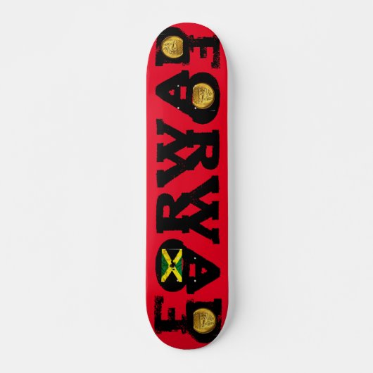 VOORUIT! JMT 7 3/4 "Skateboard Deck Persoonlijk Skateboard (Voorkant)