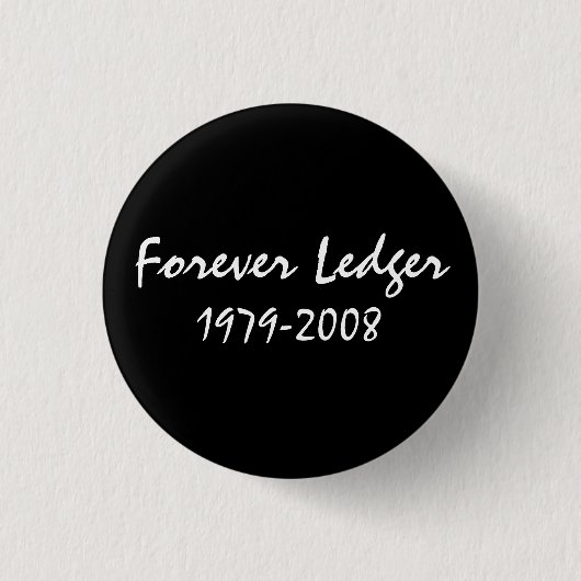 Vooruit Ledger mini-toets Ronde Button 3,2 Cm (Voorkant)