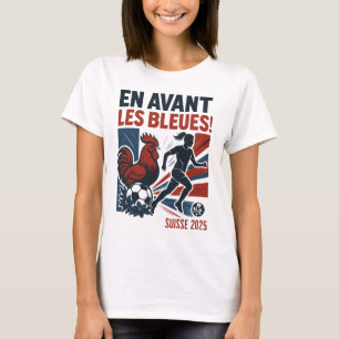 Vooruit Les Bleues – Frans vrouwenvoetbalteam T-shirt