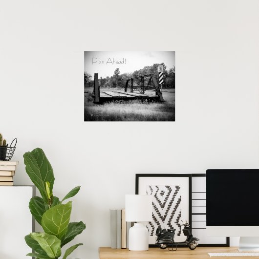 Vooruit! Poster (Thuiskantoor)