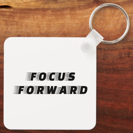 Vooruitblik Sleutelhanger (Achterkant)