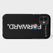Vooruitblik voor Obama 2012 Case-Mate iPhone Case (Achterkant (horizontaal))