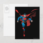 Vooruitblikkend - komische stijl briefkaart (Voorkant / Achterkant)