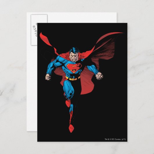 Vooruitblikkend - komische stijl briefkaart (Voorkant / Achterkant)