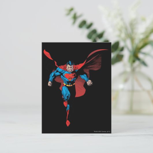 Vooruitblikkend - komische stijl briefkaart (Staand voorkant)