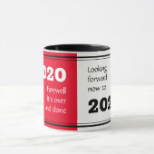 Vooruitblikkend naar FAREWELL 2020 | Nieuw jaar 20 Mok (Midden)