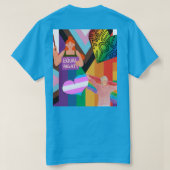 Vooruitgang en trots t-shirt (Design achterkant)