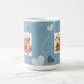 Vooruitgang gebeurt beetje bij beetje koffiemok (Center)