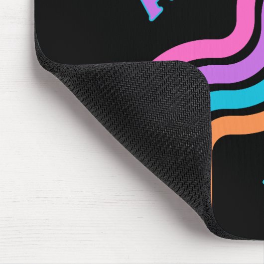 Vooruitgang geen perfectie Muismat nuchter leven (Hoek)