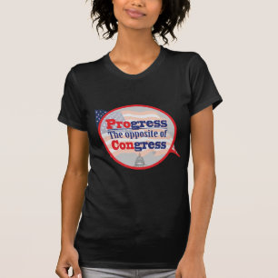 Vooruitgang. Het tegengestelde van Congres T-shirt
