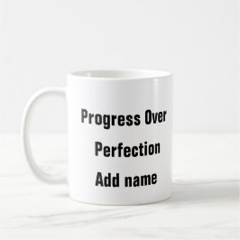 Vooruitgang in de geestelijke gezondheid is geen p koffiemok