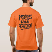 Vooruitgang in perfectie 5 t-shirt (Achterkant)
