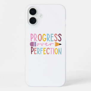 Vooruitgang in perfectie kunst iPhone 16 plus hoesje