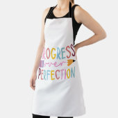 Vooruitgang in perfectie kunst schort (Insitu)