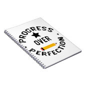 Vooruitgang op het gebied van de perfectie naar sc notitieboek (Rechterzijde)