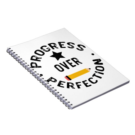 Vooruitgang op het gebied van de perfectie naar sc notitieboek (Rechterzijde)