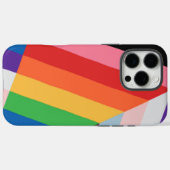 Vooruitgang Pride Flag Design – Inclusief LGBTQ+ Case-Mate iPhone Case (Achterkant (horizontaal))