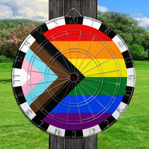 Vooruitgang Rainbow Flag darts, Pride & LGBTQ Dartbord
