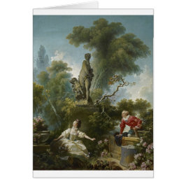 Vooruitgang van de liefde: de rendezvous-fragonard