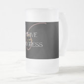 Vooruitgang van de Mok van glas (Voorkant rechts)