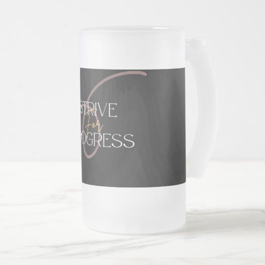 Vooruitgang van de Mok van glas (Voorkant rechts)