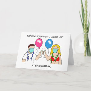 Vooruitkijkend naar je bezoek aan de lentespauze kaart