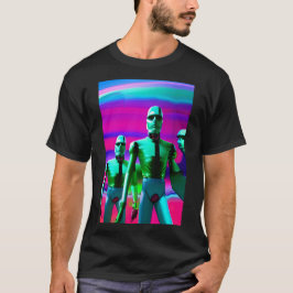 Vooruitlopen op Morgen Ken Gage Pop Surrealisme T-shirt