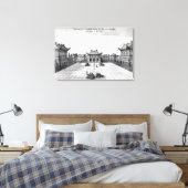 Vooruitzichten van de binnenrechter canvas afdruk (Insitu (Slaapkamer))