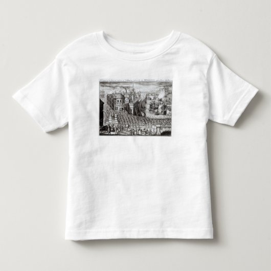 Vooruitzichten van de stad en de haven kinder shirts (Voorkant)