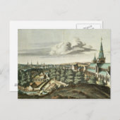 Vooruitzichten van de stad Glasgow Briefkaart (Voorkant / Achterkant)