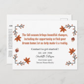 Vooruitzichten voor de Herfst van onroerend goed Briefkaart (Voorkant / Achterkant)