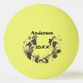 Voorval voor  druivenrassen bij gezinshereniging pingpongbal