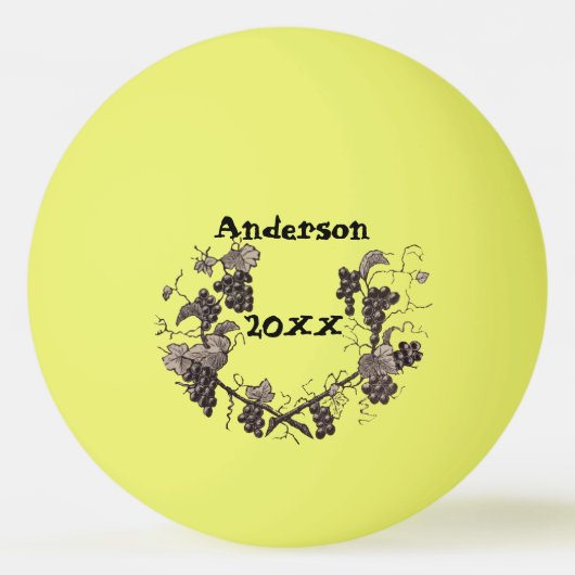 Voorval voor druivenrassen bij gezinshereniging pingpongbal (Voorkant)