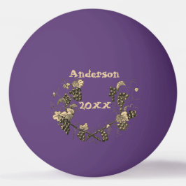 Voorval voor  druivenrassen bij gezinshereniging pingpongbal