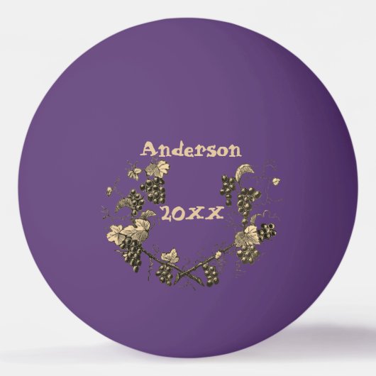 Voorval voor  druivenrassen bij gezinshereniging pingpongbal (Voorkant)