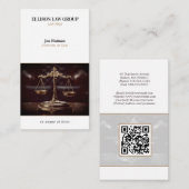 voorvechtster | Advocaat Visitekaartje (Voorkant / Achterkant)