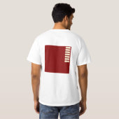 Voorvestervlag T-shirt (Achterkant volledig)