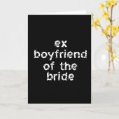 Voorvriend van de Bride Kaart (Gele Bloem)