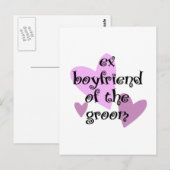 Voorvriend van de Groom Briefkaart (Voorkant / Achterkant)