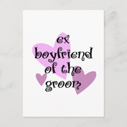 Voorvriend van de Groom Briefkaart (Voorkant)